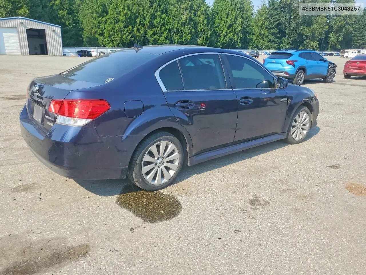 2012 Subaru Legacy 2.5I Limited VIN: 4S3BMBK61C3043257 Lot: 62099176