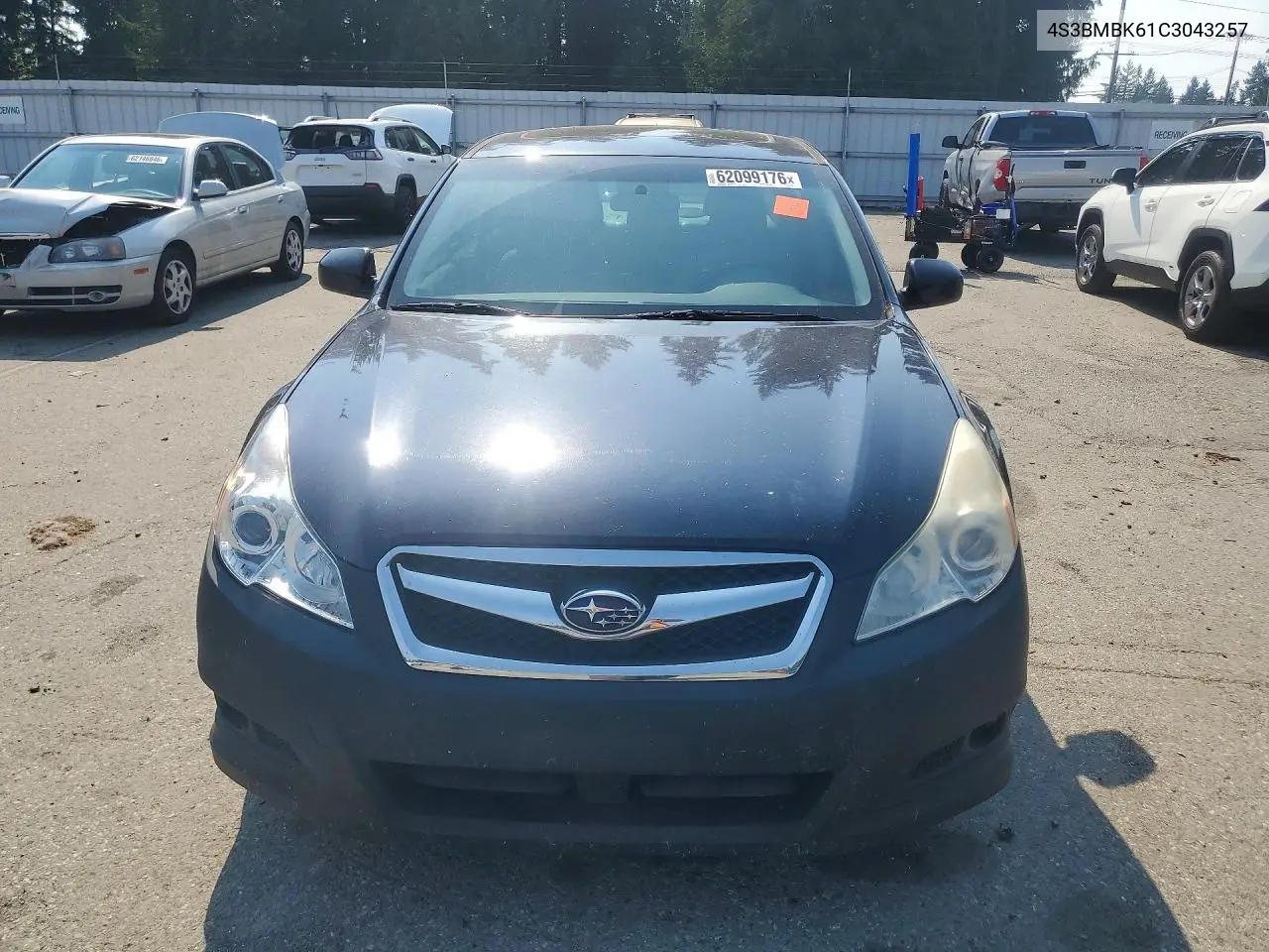 2012 Subaru Legacy 2.5I Limited VIN: 4S3BMBK61C3043257 Lot: 62099176