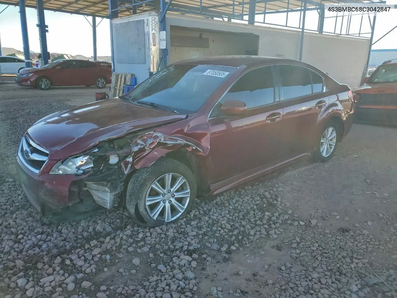 4S3BMBC68C3042847 2012 Subaru Legacy 2.5I Premium