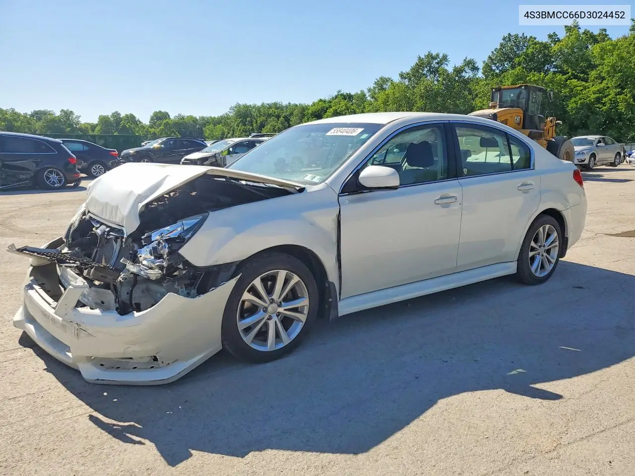 2013 Subaru Legacy 2.5I Premium VIN: 4S3BMCC66D3024452 Lot: 55840406