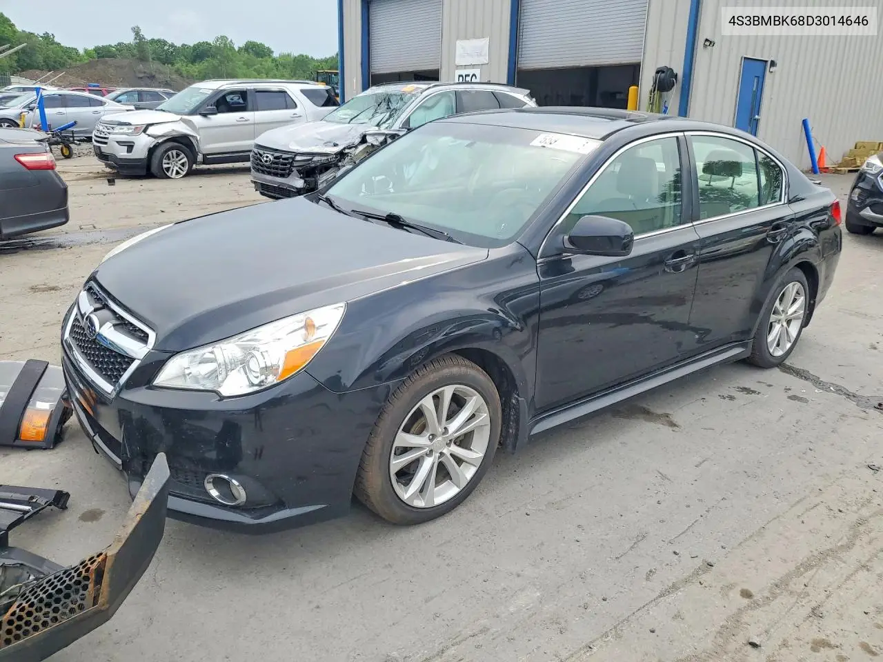 2013 Subaru Legacy 2.5I Limited VIN: 4S3BMBK68D3014646 Lot: 55870576