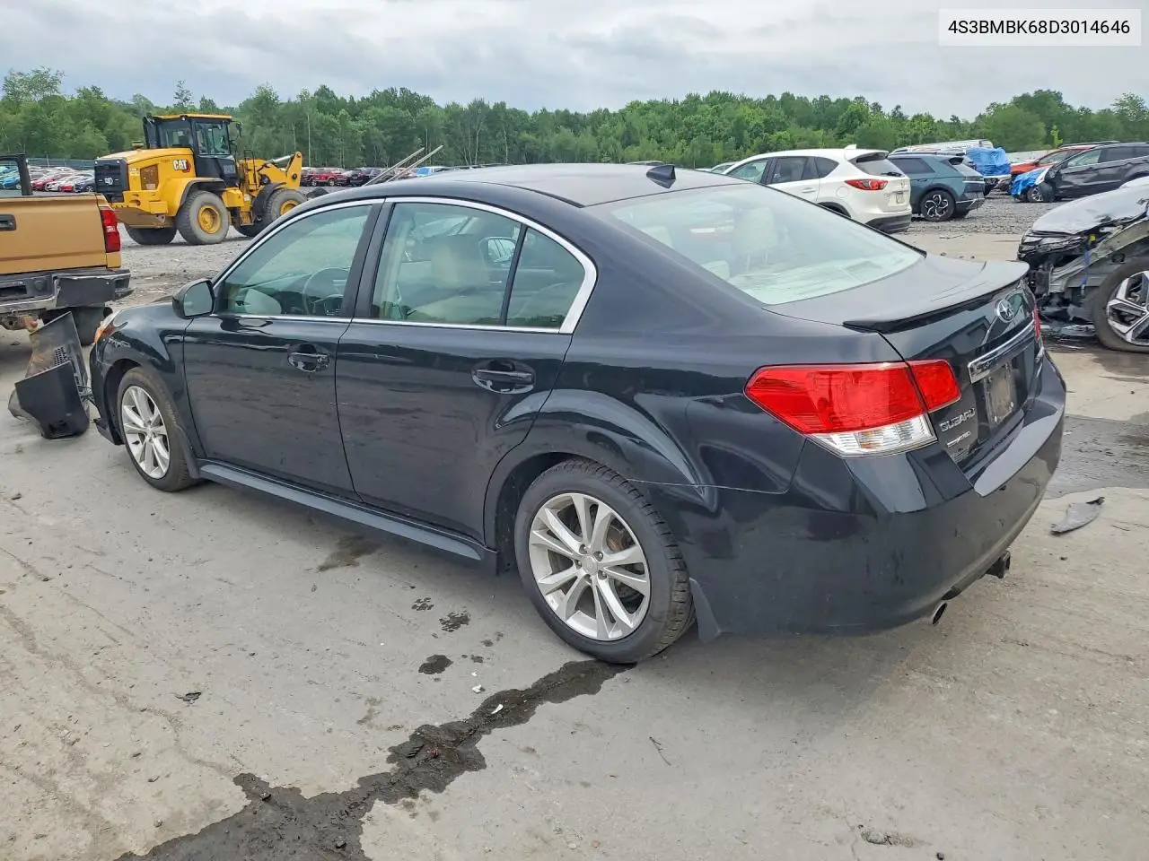 2013 Subaru Legacy 2.5I Limited VIN: 4S3BMBK68D3014646 Lot: 55870576