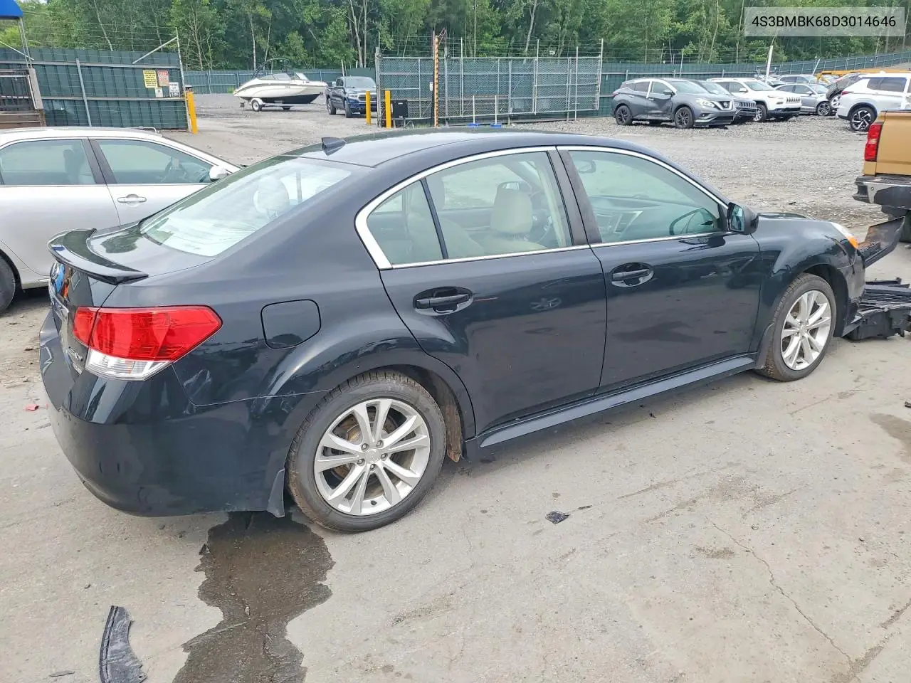 2013 Subaru Legacy 2.5I Limited VIN: 4S3BMBK68D3014646 Lot: 55870576