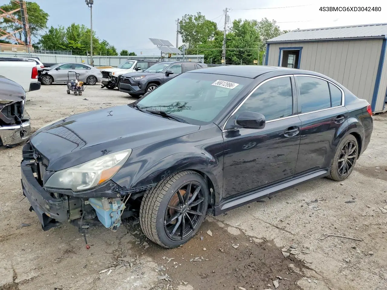 2013 Subaru Legacy 2.5I Premium VIN: 4S3BMCG6XD3042480 Lot: 56612996