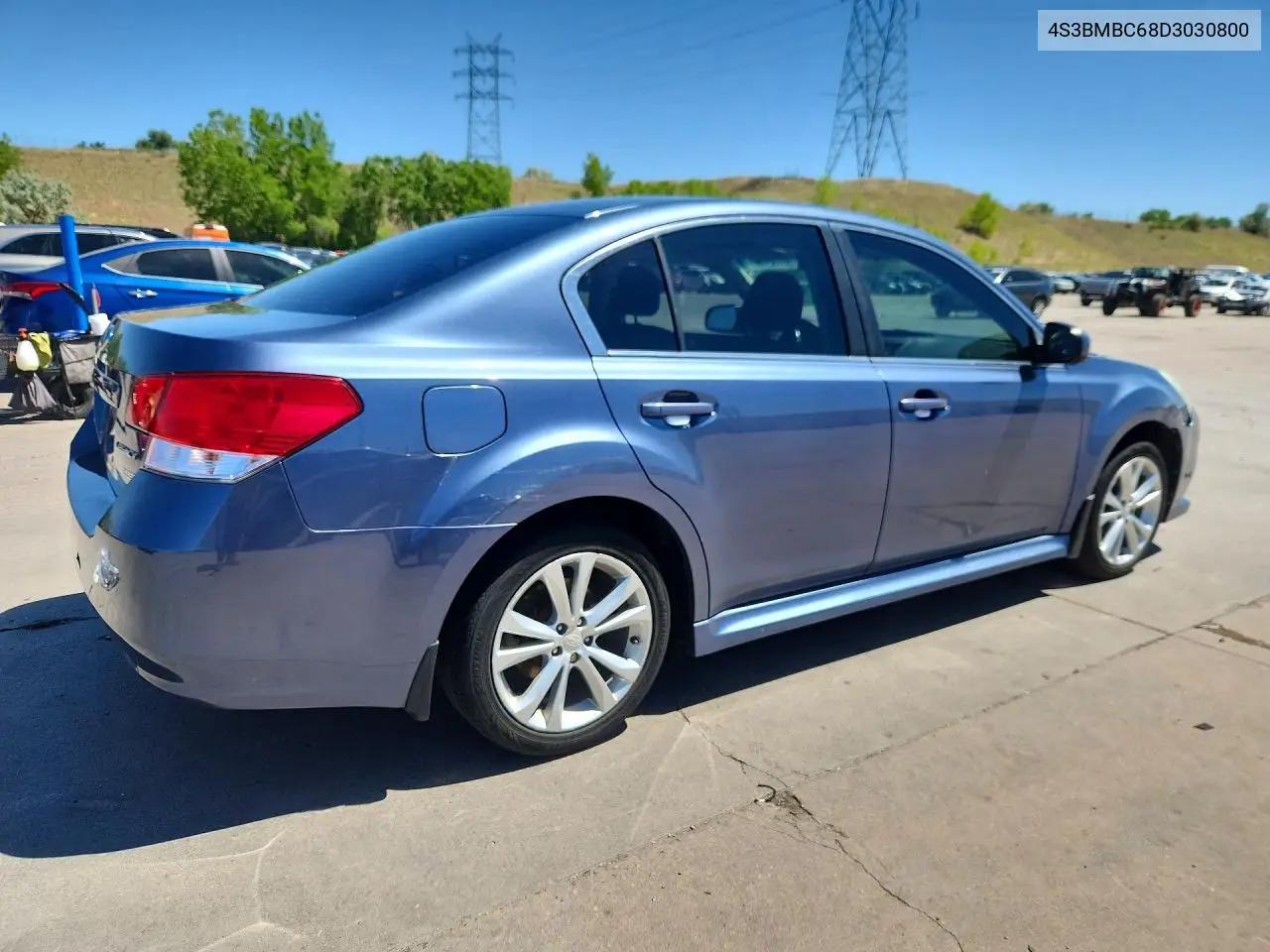 2013 Subaru Legacy 2.5I Premium VIN: 4S3BMBC68D3030800 Lot: 56732786