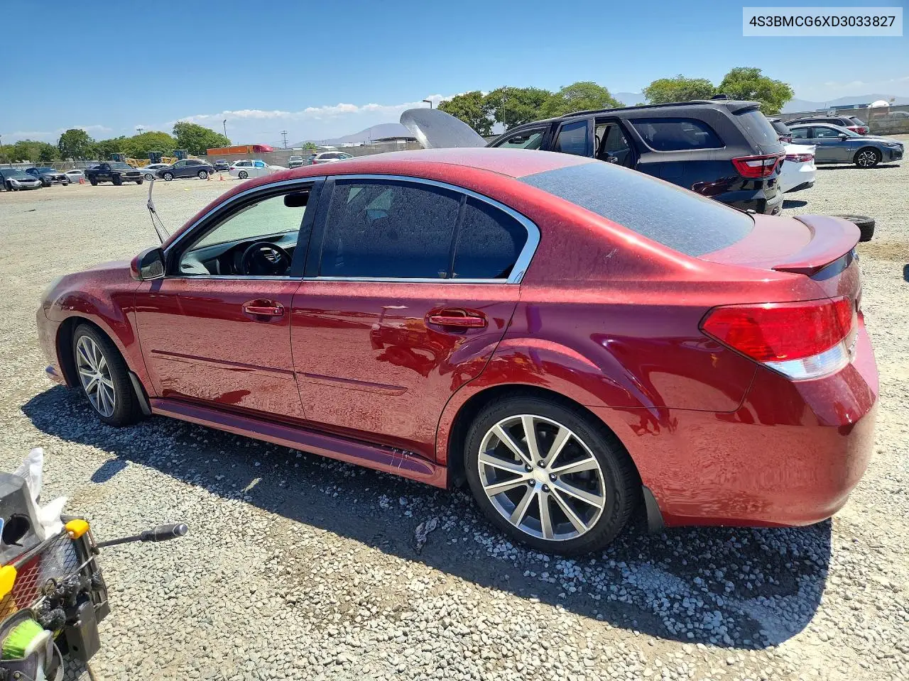 2013 Subaru Legacy 2.5I Premium VIN: 4S3BMCG6XD3033827 Lot: 60674346