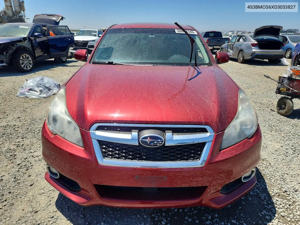 2013 Subaru Legacy 2.5I Premium VIN: 4S3BMCG6XD3033827 Lot: 60674346