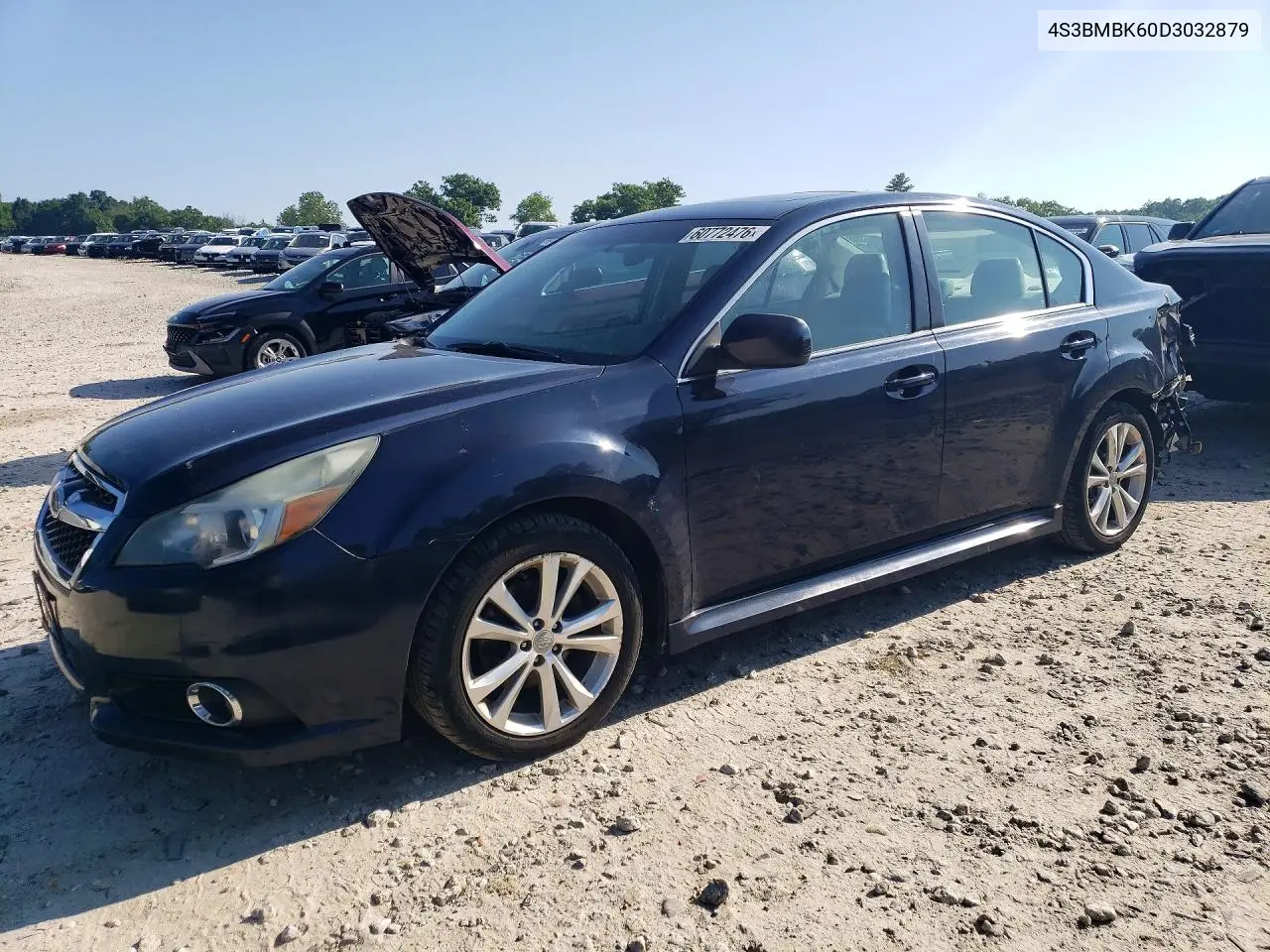 2013 Subaru Legacy 2.5I Limited VIN: 4S3BMBK60D3032879 Lot: 60772476