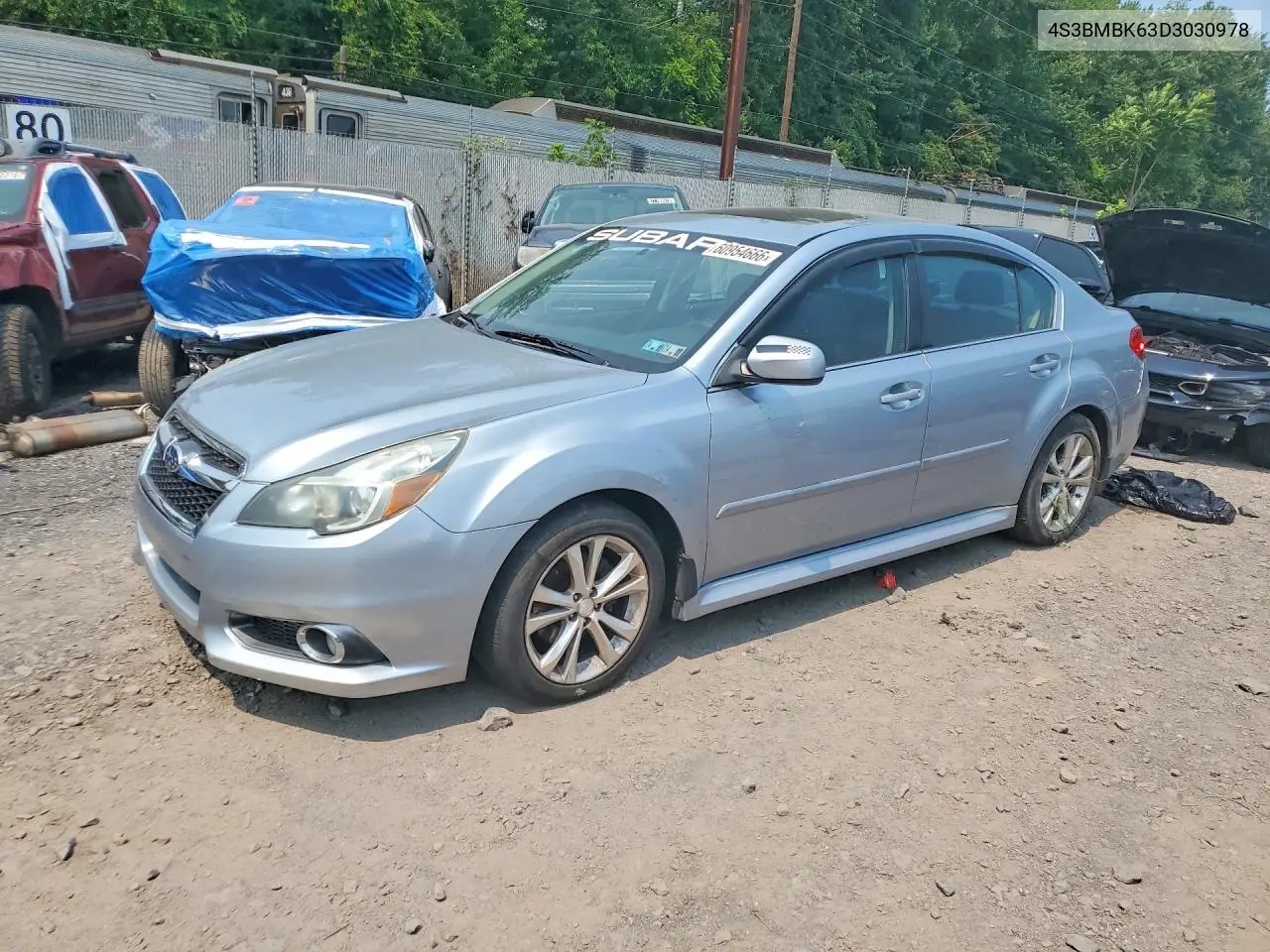 2013 Subaru Legacy 2.5I Limited VIN: 4S3BMBK63D3030978 Lot: 60954666