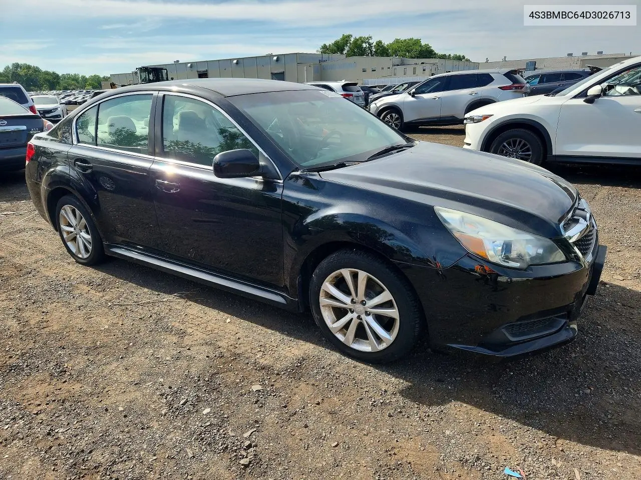 2013 Subaru Legacy 2.5I Premium VIN: 4S3BMBC64D3026713 Lot: 61225136