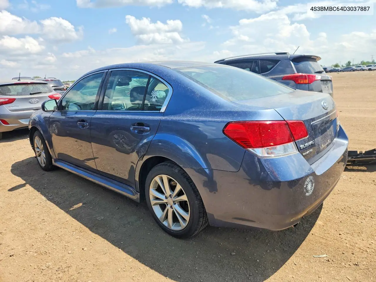 2013 Subaru Legacy 2.5I Premium VIN: 4S3BMBC64D3037887 Lot: 61534536