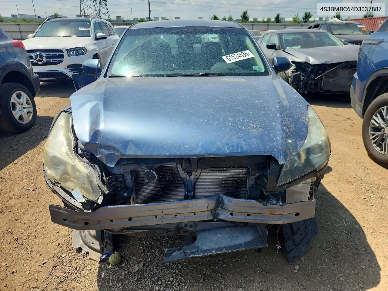 2013 Subaru Legacy 2.5I Premium VIN: 4S3BMBC64D3037887 Lot: 61534536