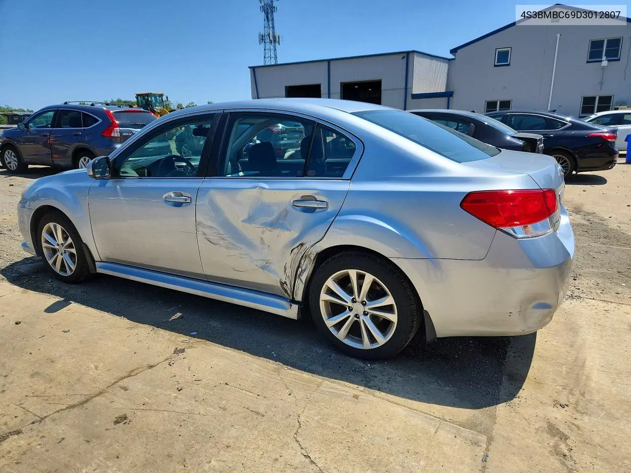 2013 Subaru Legacy 2.5I Premium VIN: 4S3BMBC69D3012807 Lot: 61725396
