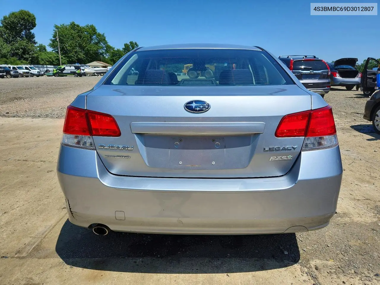 2013 Subaru Legacy 2.5I Premium VIN: 4S3BMBC69D3012807 Lot: 61725396
