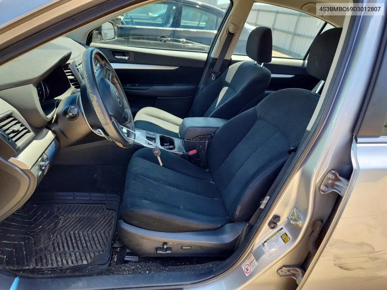 2013 Subaru Legacy 2.5I Premium VIN: 4S3BMBC69D3012807 Lot: 61725396