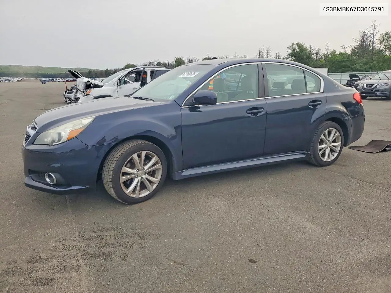 2013 Subaru Legacy 2.5I Limited VIN: 4S3BMBK67D3045791 Lot: 61760526