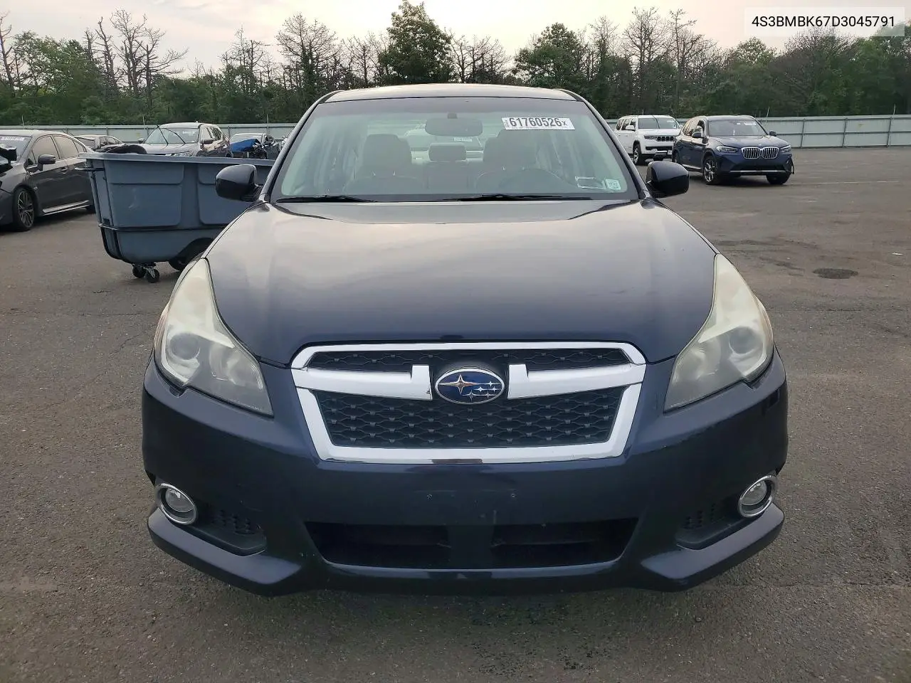 2013 Subaru Legacy 2.5I Limited VIN: 4S3BMBK67D3045791 Lot: 61760526