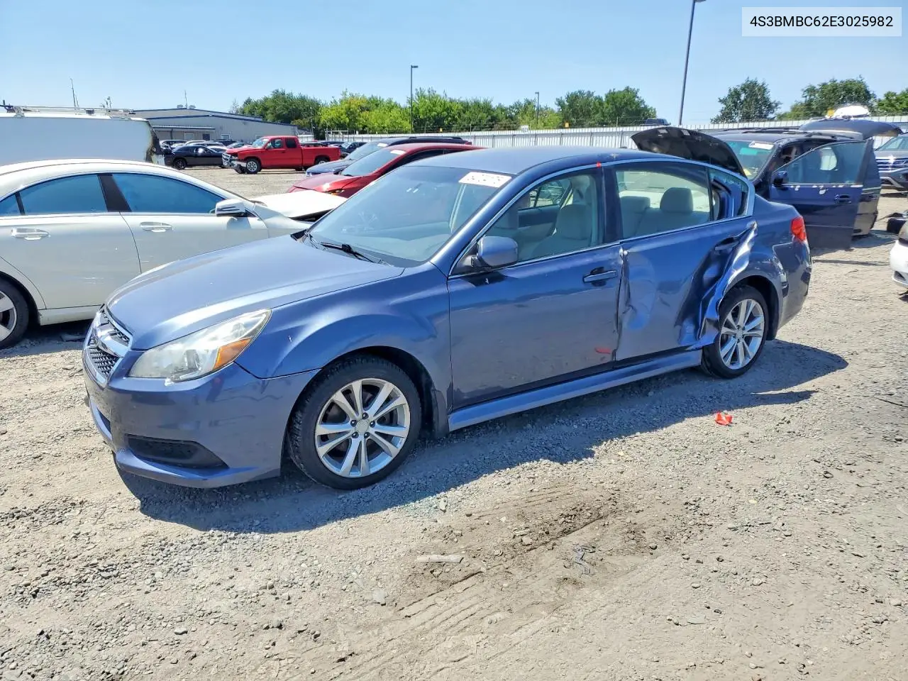 2014 Subaru Legacy 2.5I Premium VIN: 4S3BMBC62E3025982 Lot: 54704176