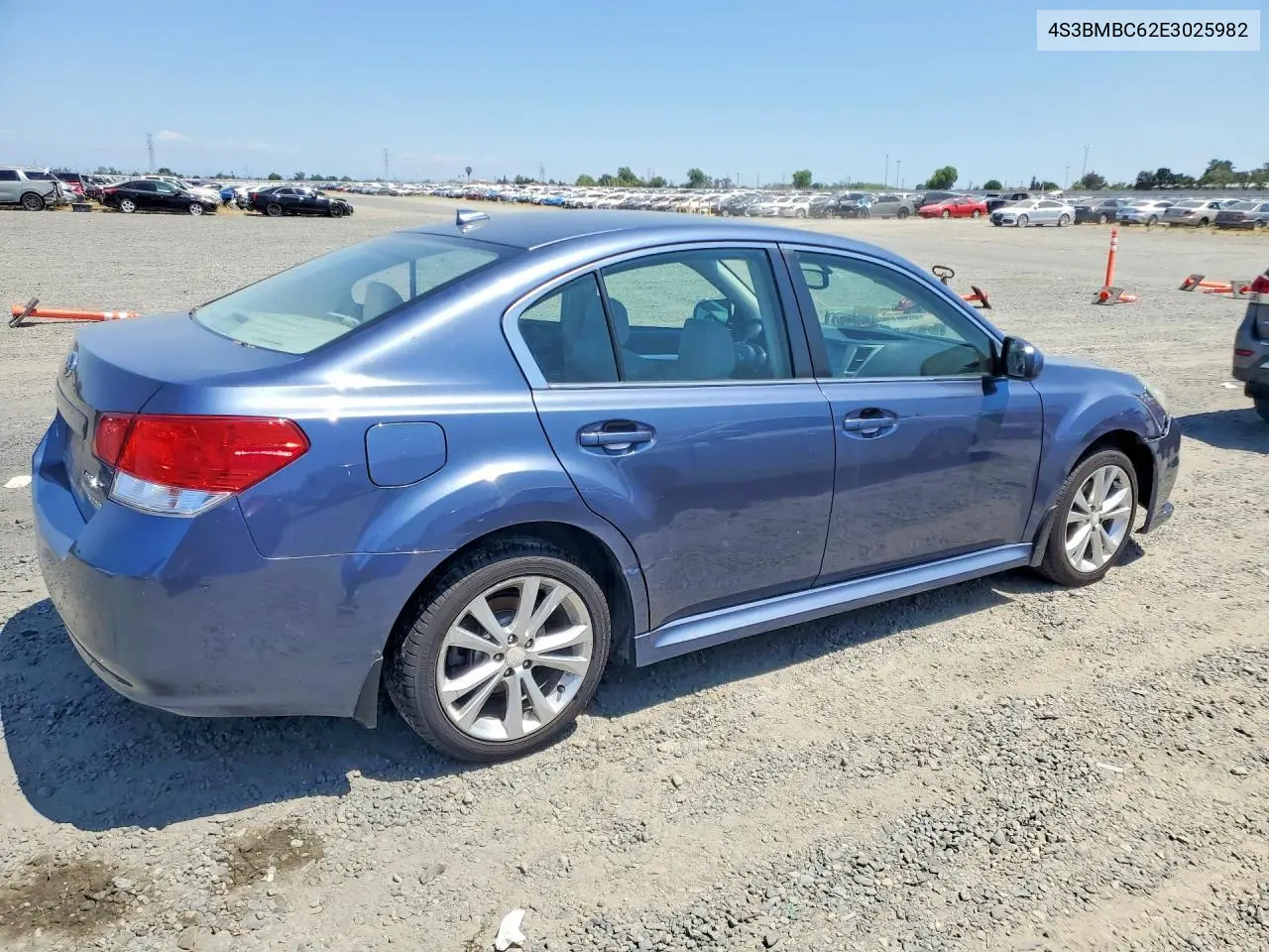 2014 Subaru Legacy 2.5I Premium VIN: 4S3BMBC62E3025982 Lot: 54704176