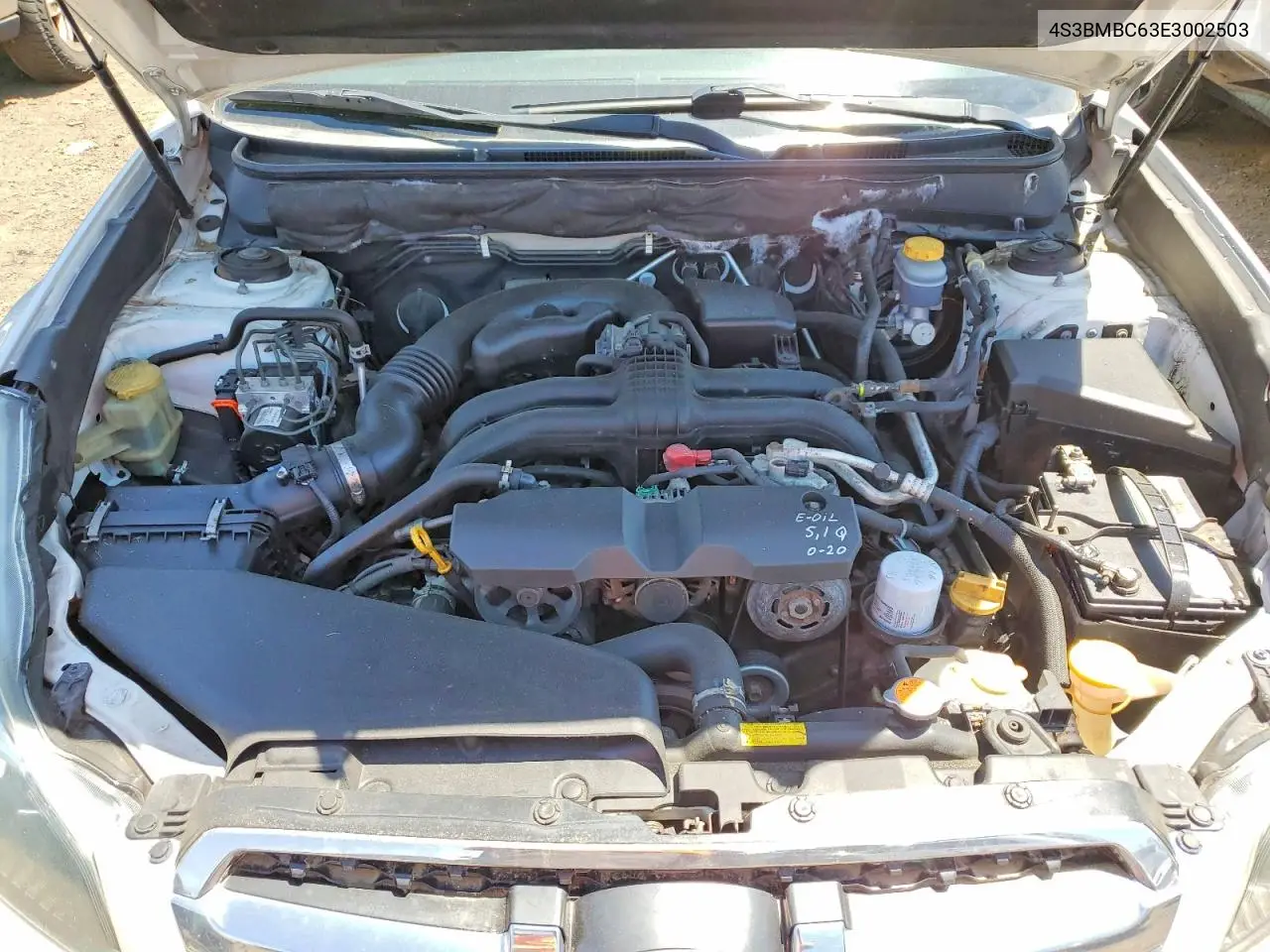 2014 Subaru Legacy 2.5I Premium VIN: 4S3BMBC63E3002503 Lot: 56028316