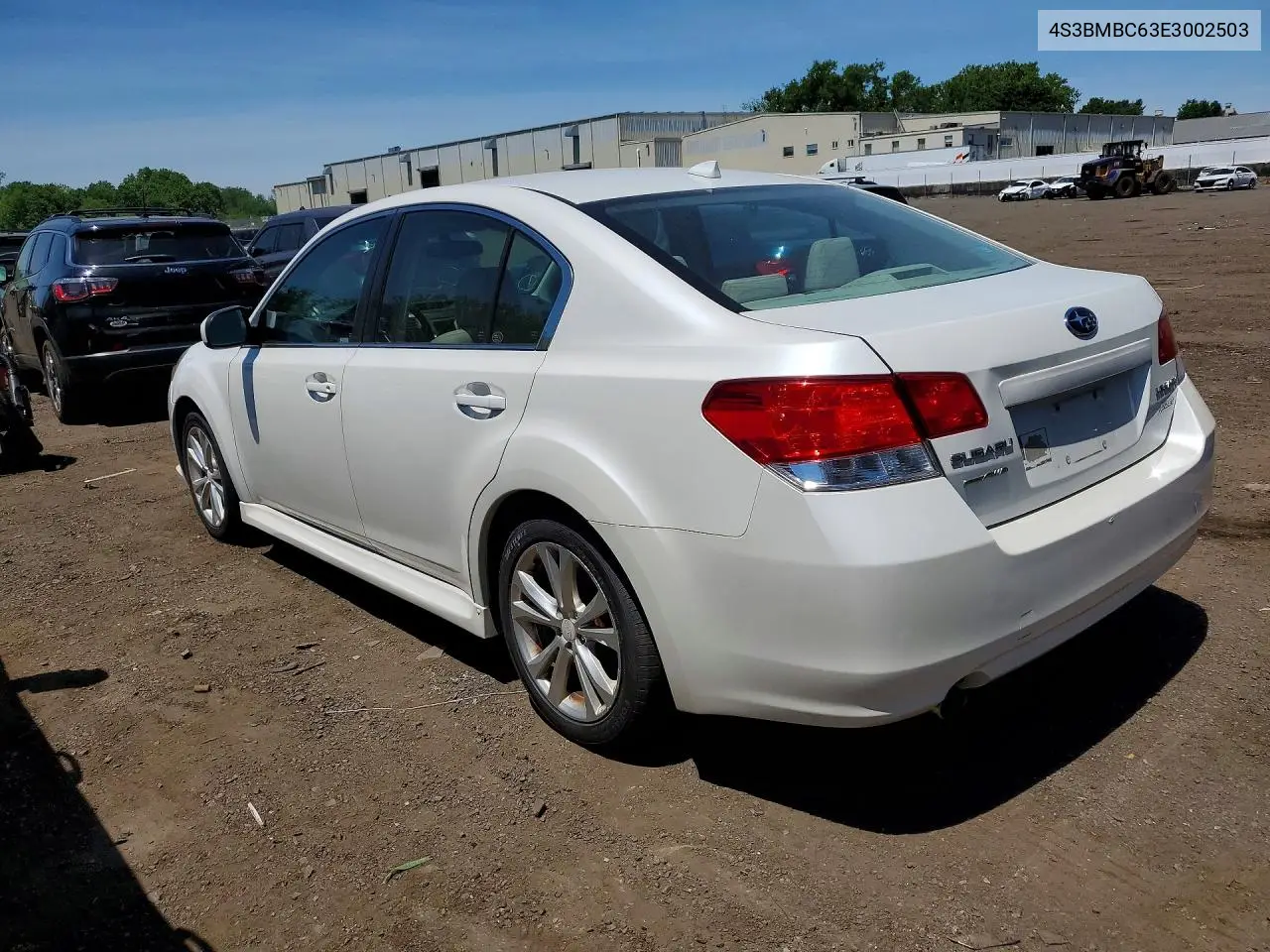 2014 Subaru Legacy 2.5I Premium VIN: 4S3BMBC63E3002503 Lot: 56028316