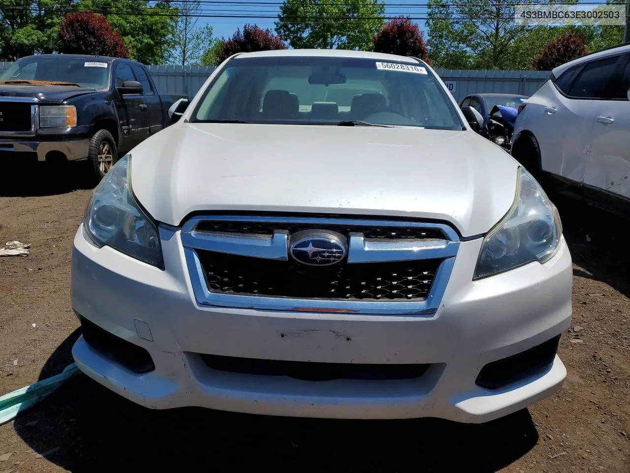 2014 Subaru Legacy 2.5I Premium VIN: 4S3BMBC63E3002503 Lot: 56028316