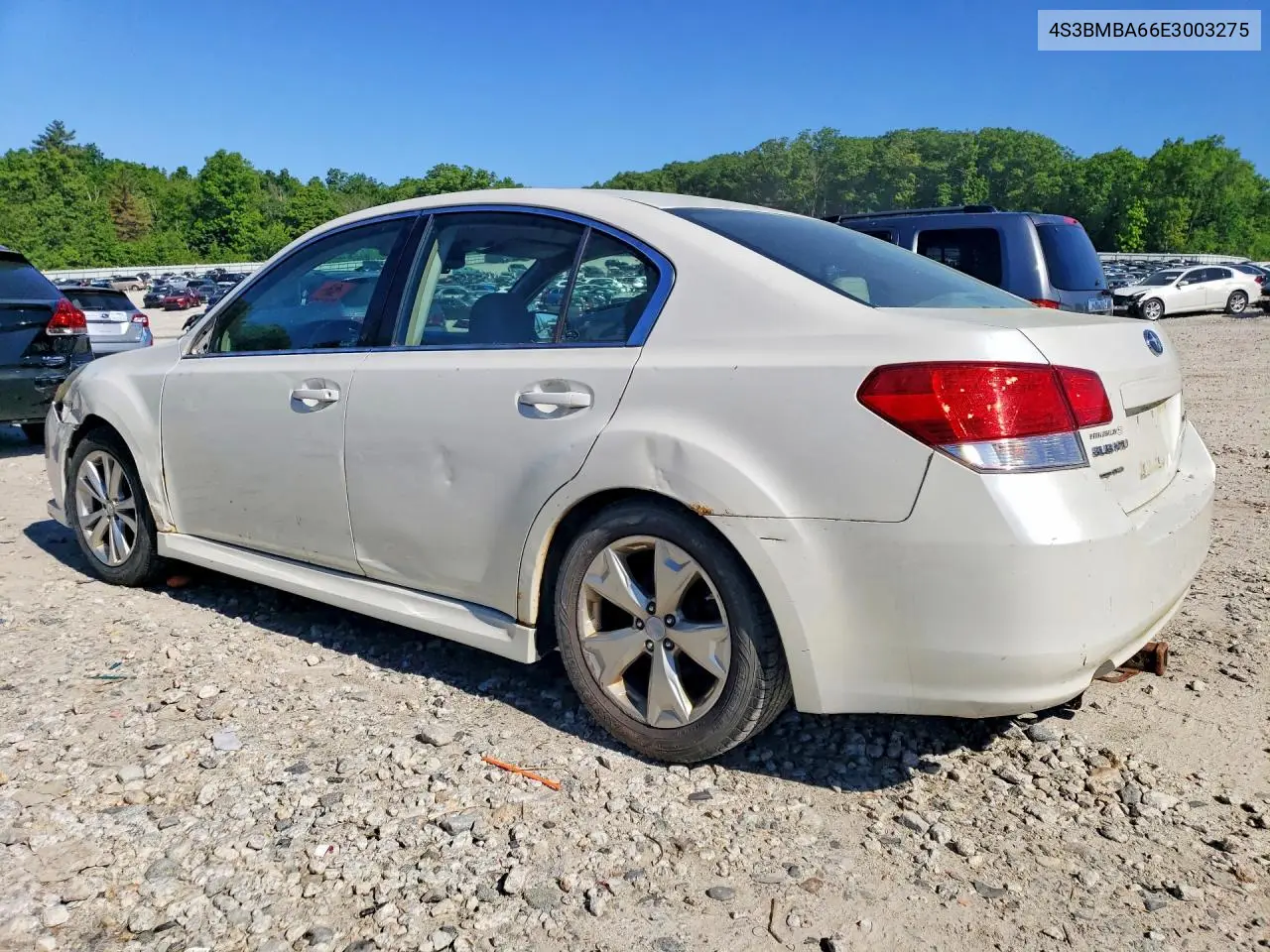2014 Subaru Legacy 2.5I VIN: 4S3BMBA66E3003275 Lot: 56228646