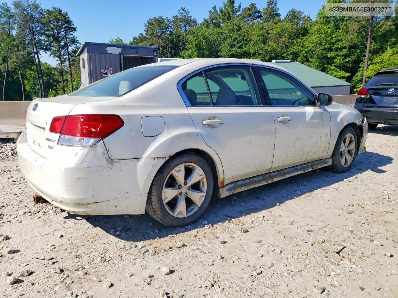 2014 Subaru Legacy 2.5I VIN: 4S3BMBA66E3003275 Lot: 56228646