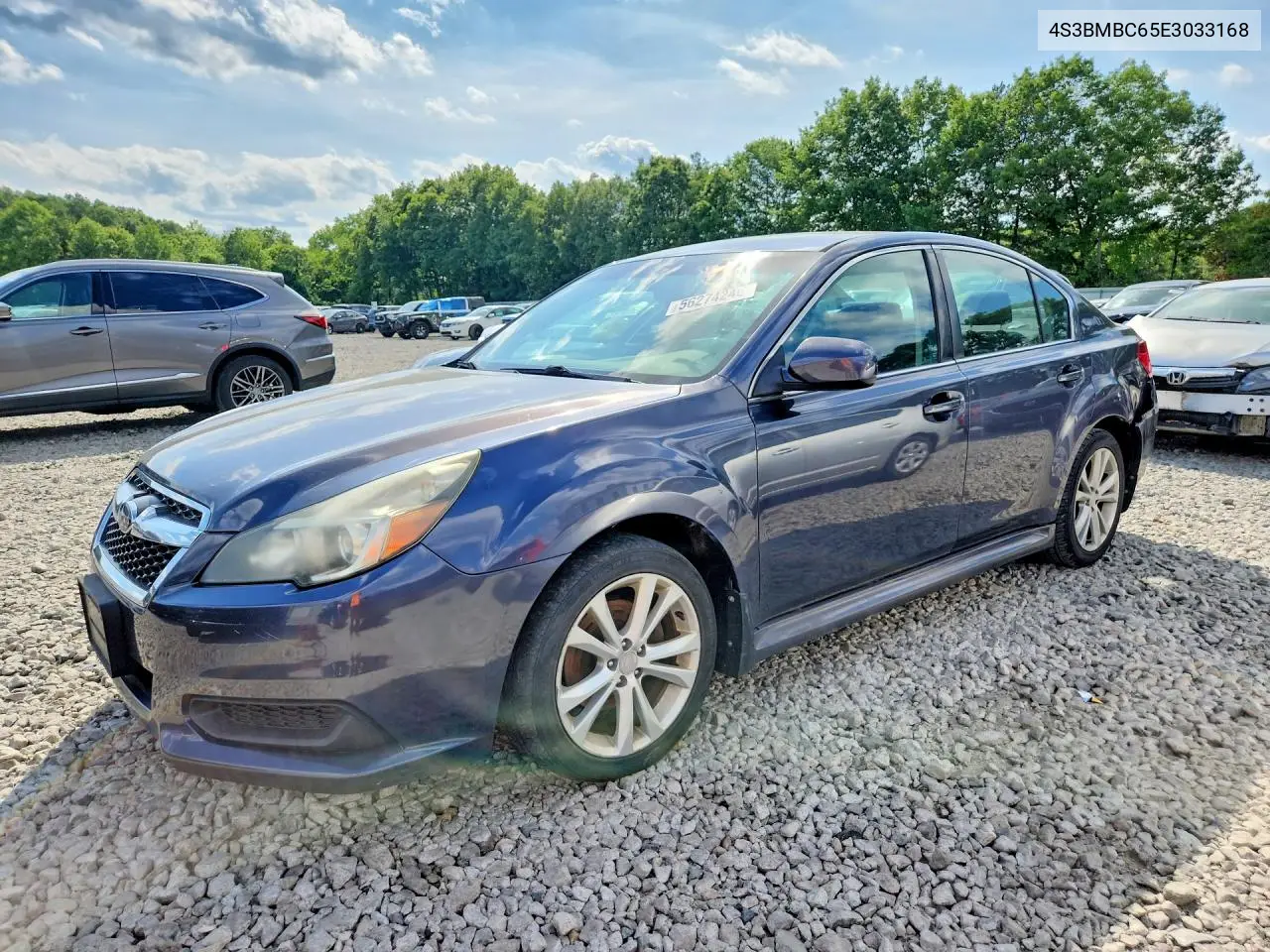 2014 Subaru Legacy 2.5I Premium VIN: 4S3BMBC65E3033168 Lot: 56274246