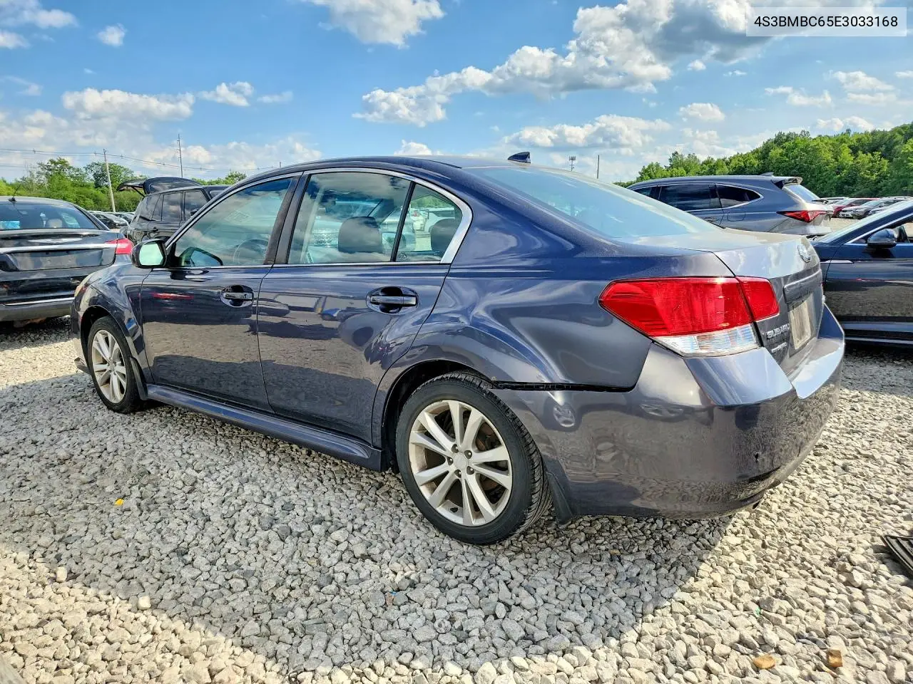 2014 Subaru Legacy 2.5I Premium VIN: 4S3BMBC65E3033168 Lot: 56274246