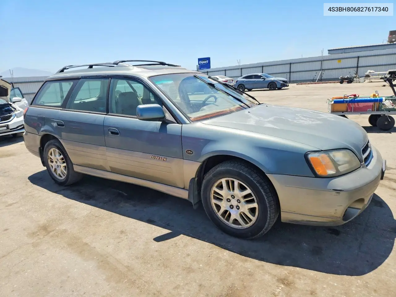 2014 Subaru Outback VIN: 4S3BH806827617340 Lot: 56894076