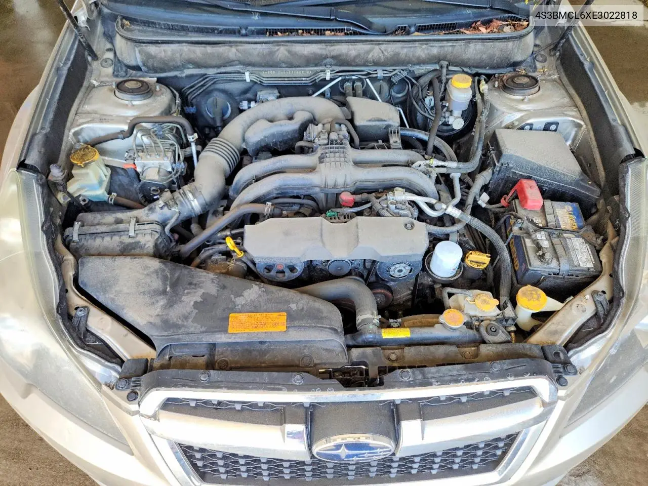 2014 Subaru Legacy 2.5I Limited VIN: 4S3BMCL6XE3022818 Lot: 58778066