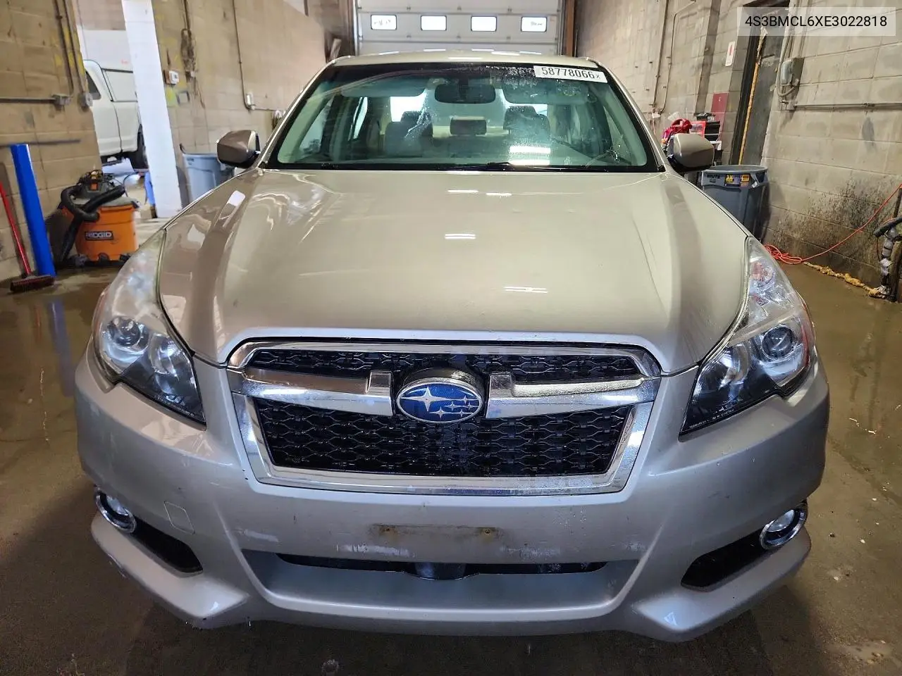 2014 Subaru Legacy 2.5I Limited VIN: 4S3BMCL6XE3022818 Lot: 58778066