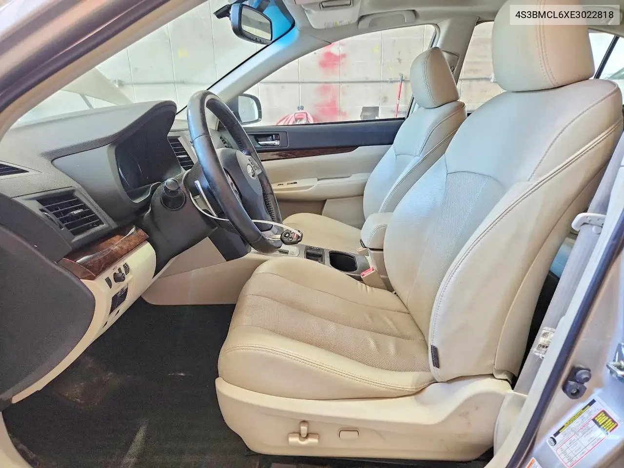 2014 Subaru Legacy 2.5I Limited VIN: 4S3BMCL6XE3022818 Lot: 58778066