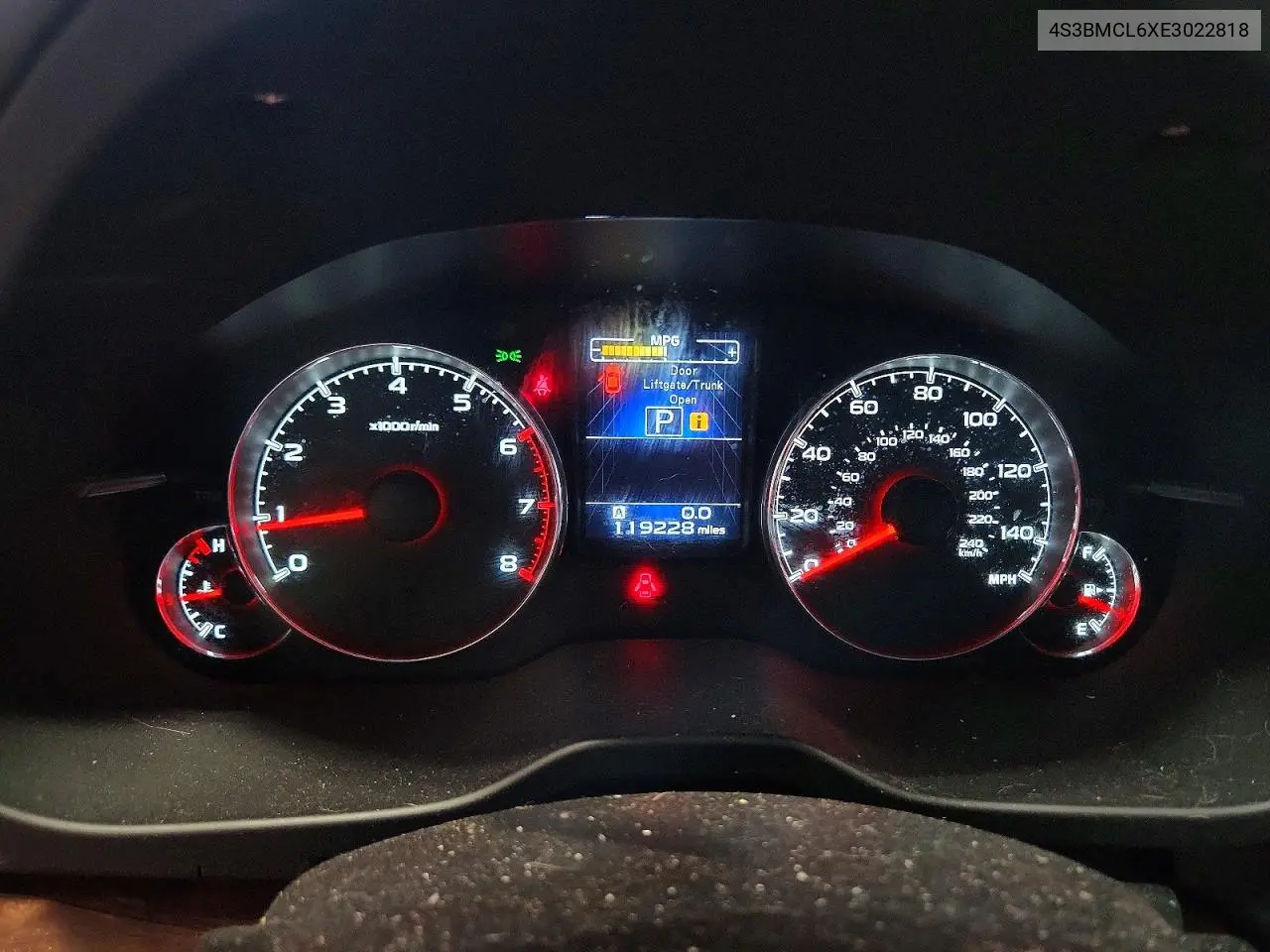 2014 Subaru Legacy 2.5I Limited VIN: 4S3BMCL6XE3022818 Lot: 58778066