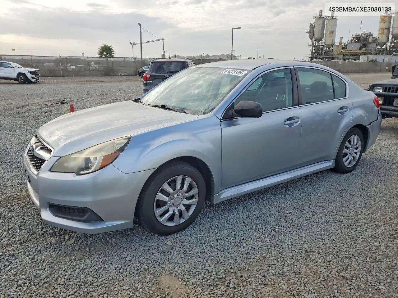 2014 Subaru Legacy 2.5I VIN: 4S3BMBA6XE3030138 Lot: 61018196