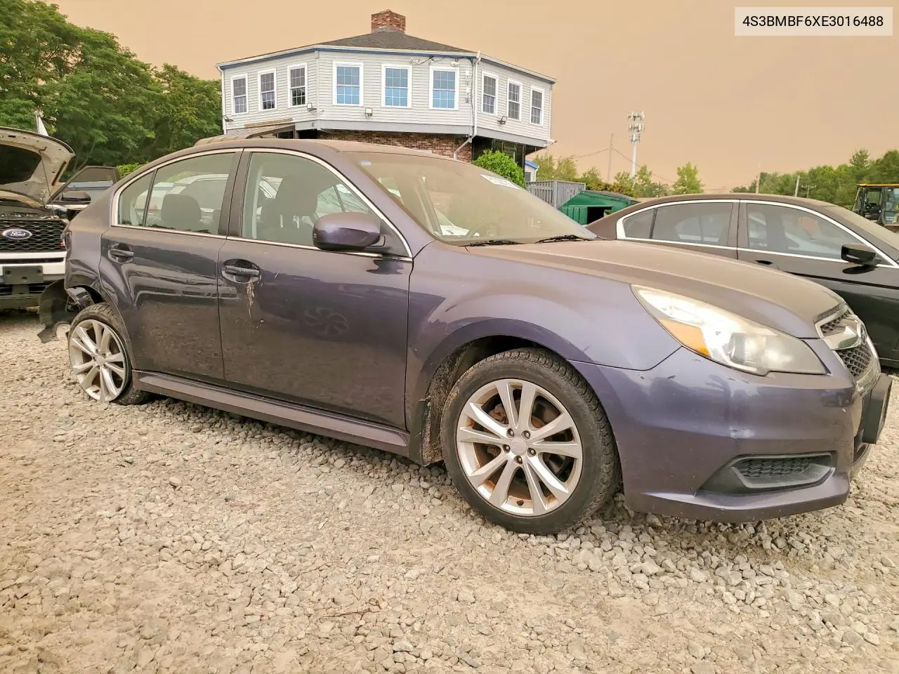 2014 Subaru Legacy 2.5I Premium VIN: 4S3BMBF6XE3016488 Lot: 61228736