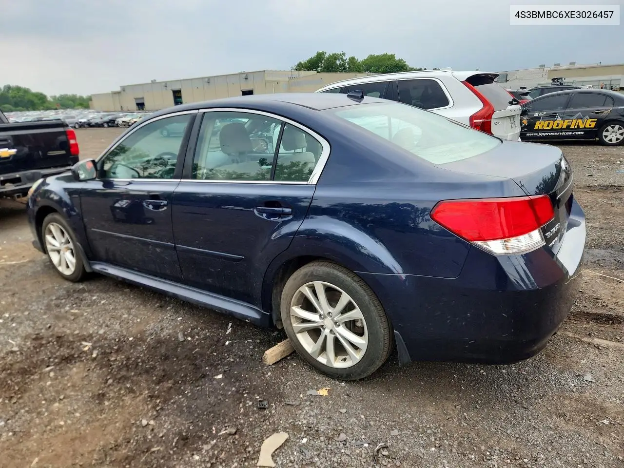 4S3BMBC6XE3026457 2014 Subaru Legacy 2.5I Premium