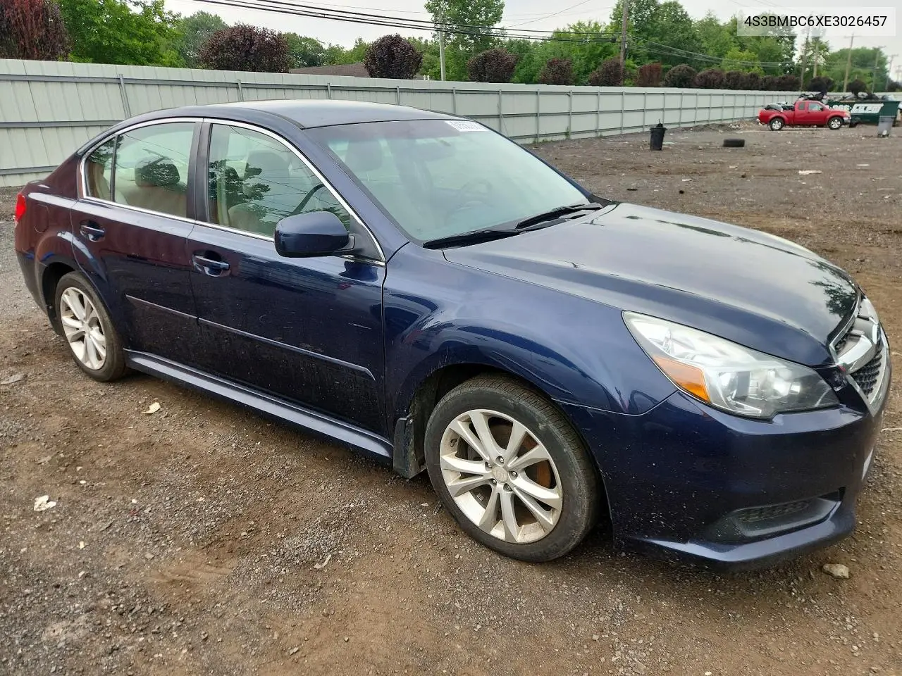 4S3BMBC6XE3026457 2014 Subaru Legacy 2.5I Premium