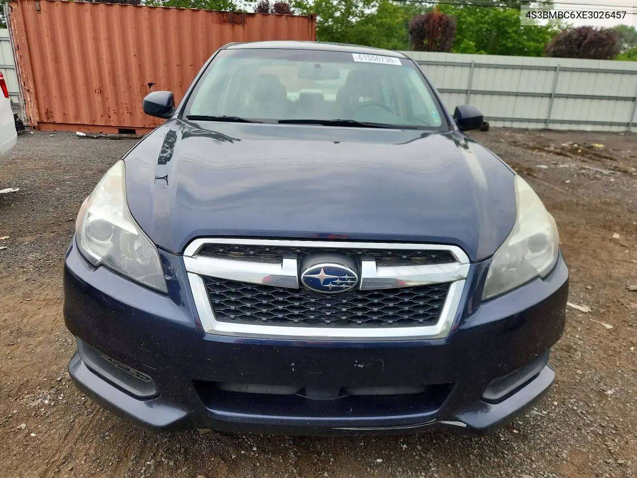 4S3BMBC6XE3026457 2014 Subaru Legacy 2.5I Premium