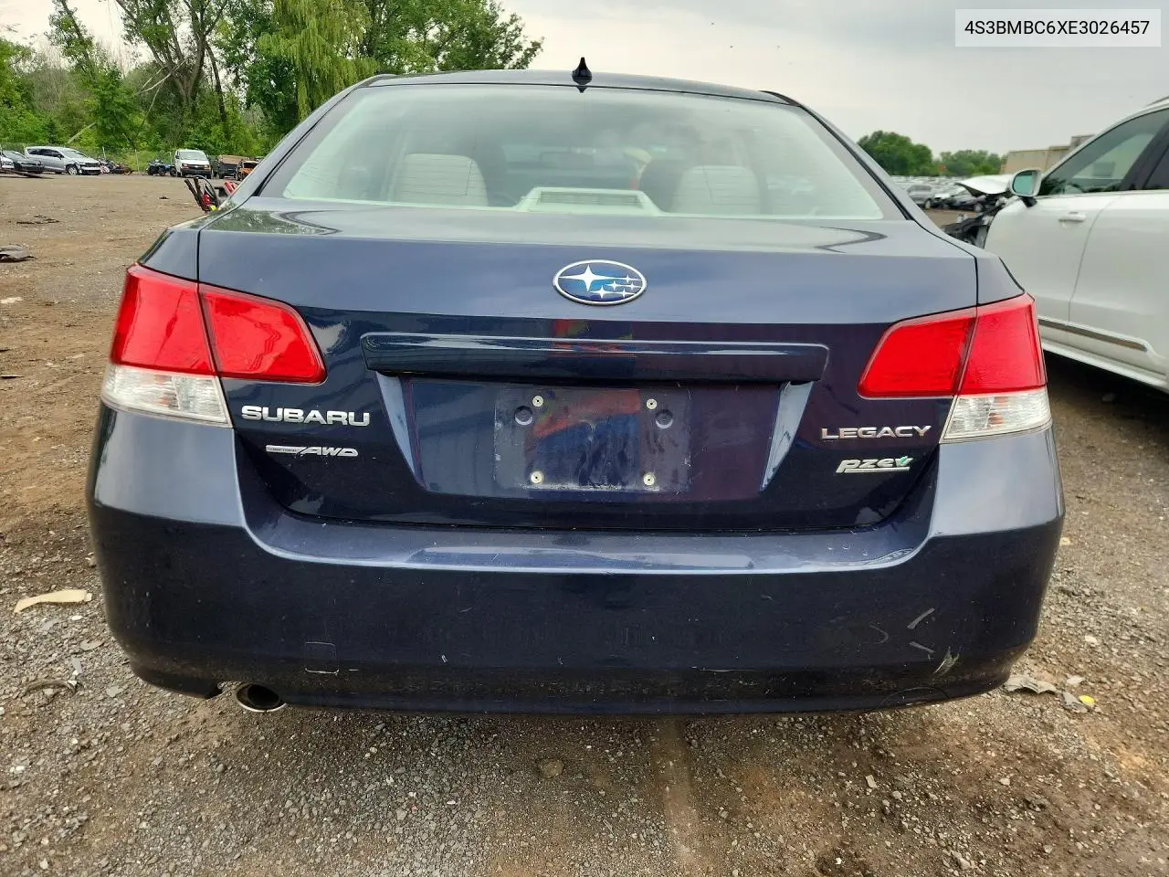 4S3BMBC6XE3026457 2014 Subaru Legacy 2.5I Premium