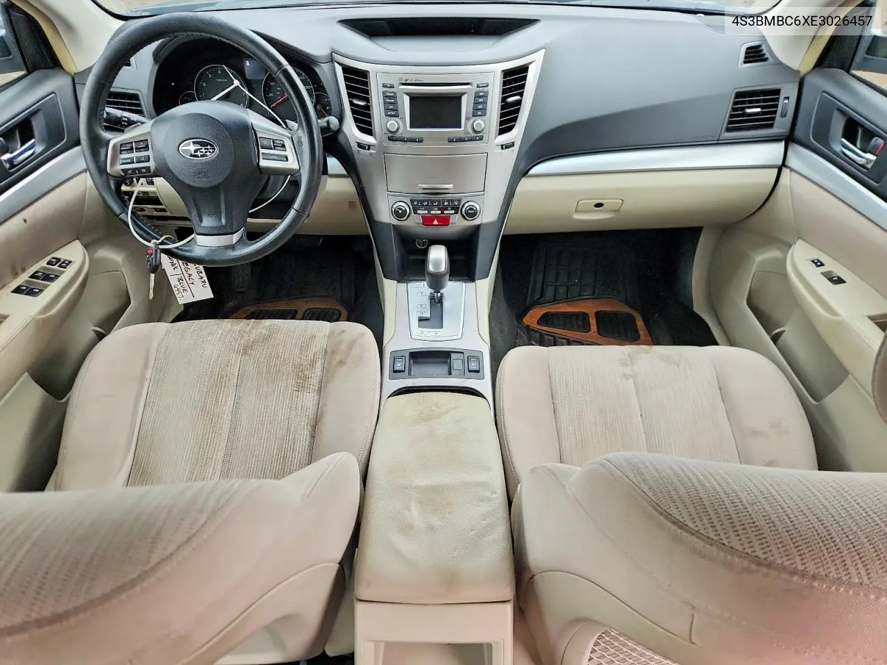 4S3BMBC6XE3026457 2014 Subaru Legacy 2.5I Premium