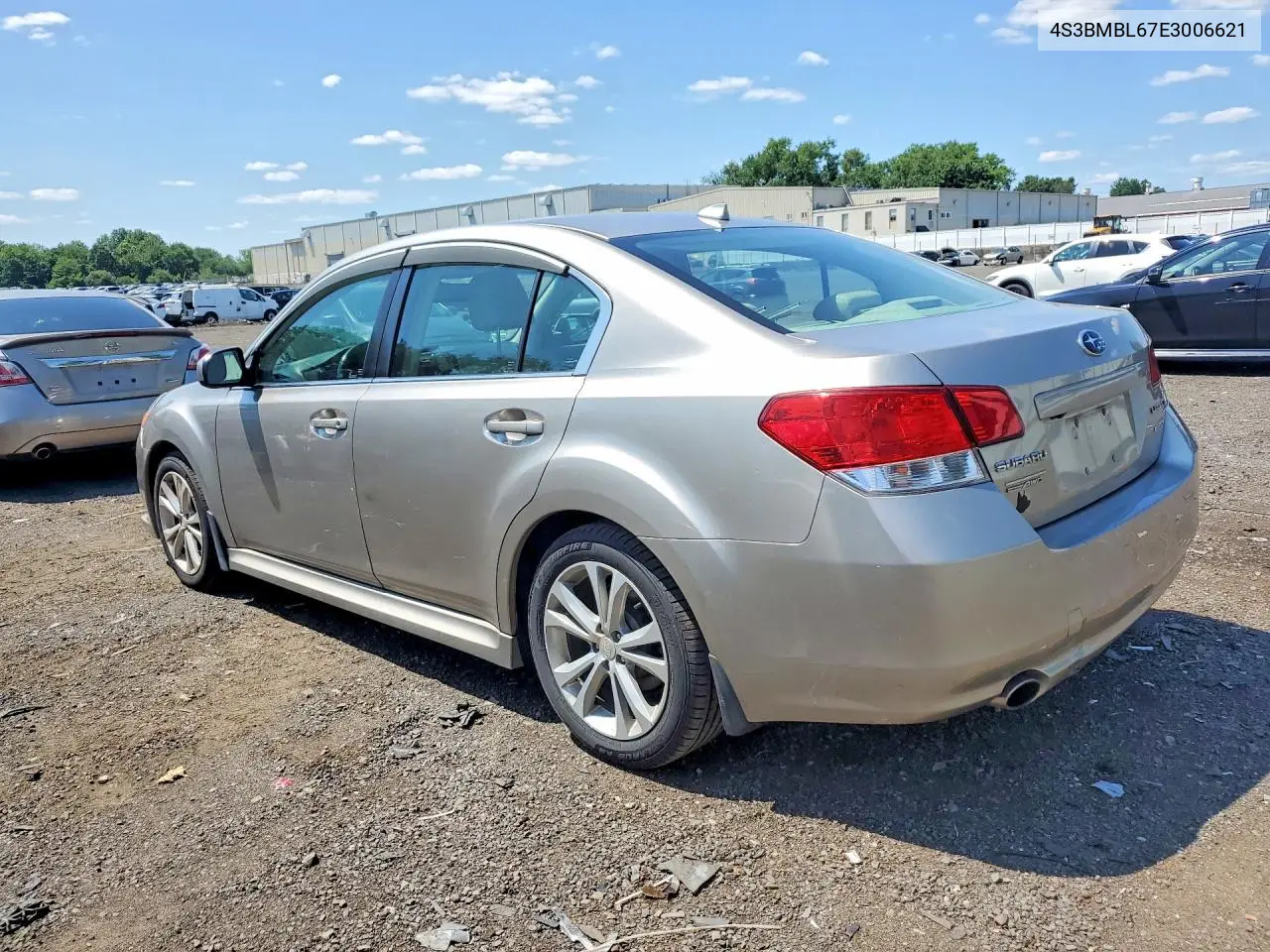 2014 Subaru Legacy 2.5I Limited VIN: 4S3BMBL67E3006621 Lot: 61730446