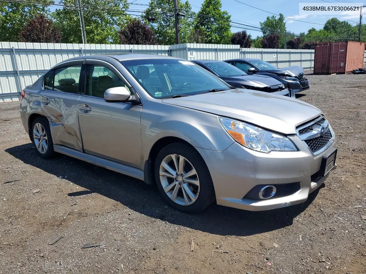 2014 Subaru Legacy 2.5I Limited VIN: 4S3BMBL67E3006621 Lot: 61730446