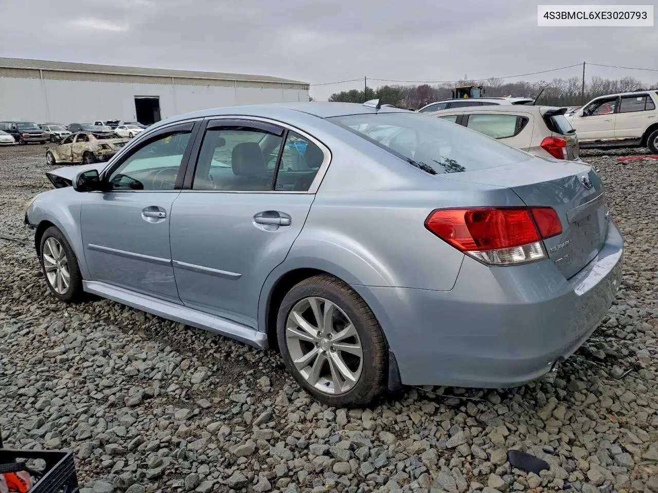 4S3BMCL6XE3020793 2014 Subaru Legacy 2.5I Limited