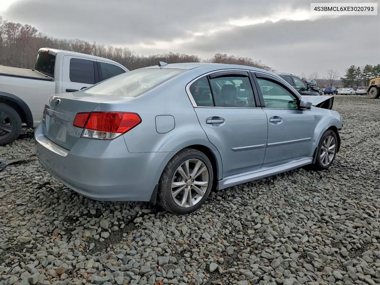4S3BMCL6XE3020793 2014 Subaru Legacy 2.5I Limited