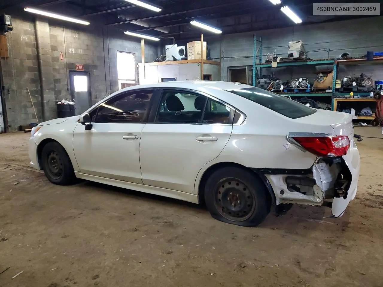 2015 Subaru Legacy 2.5I VIN: 4S3BNCA68F3002469 Lot: 52221446