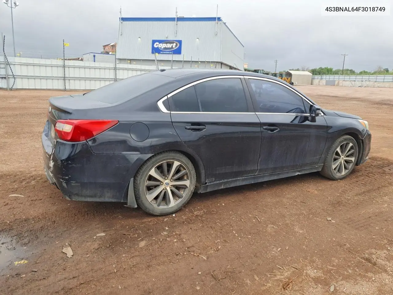 2015 Subaru Legacy 2.5I Limited VIN: 4S3BNAL64F3018749 Lot: 55451706