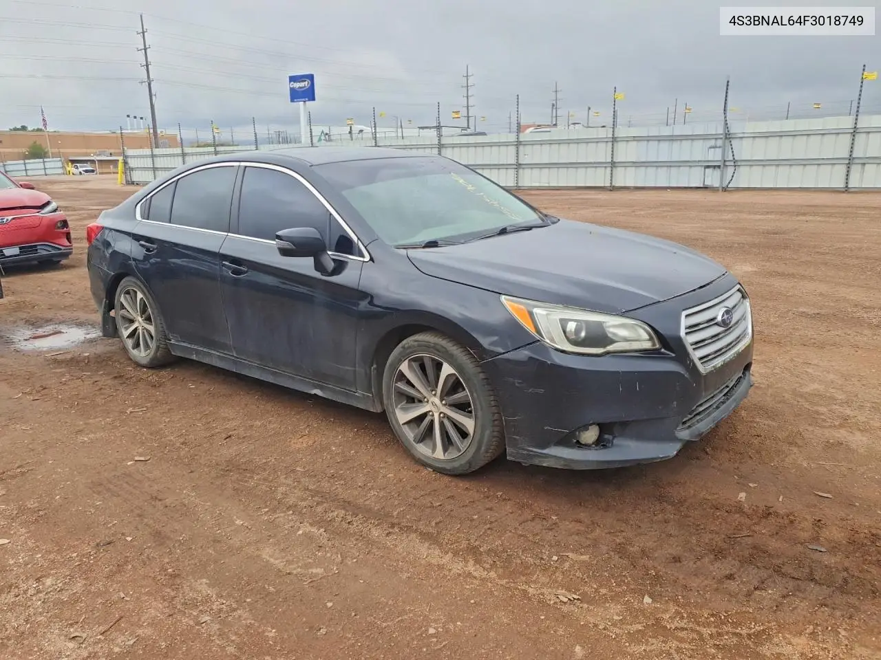 2015 Subaru Legacy 2.5I Limited VIN: 4S3BNAL64F3018749 Lot: 55451706