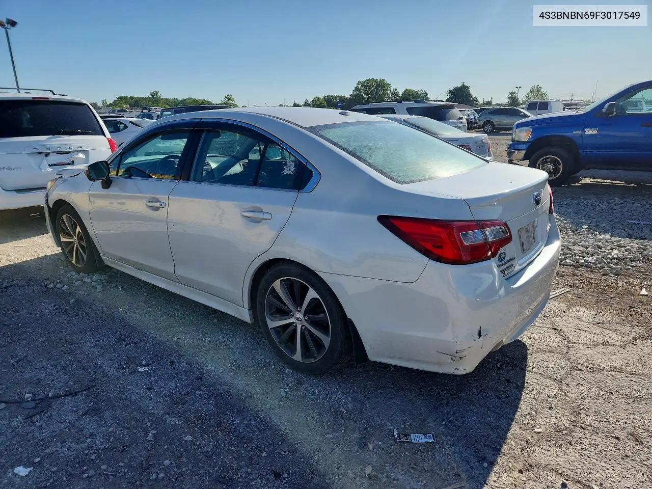 2015 Subaru Legacy 2.5I Limited VIN: 4S3BNBN69F3017549 Lot: 55593686